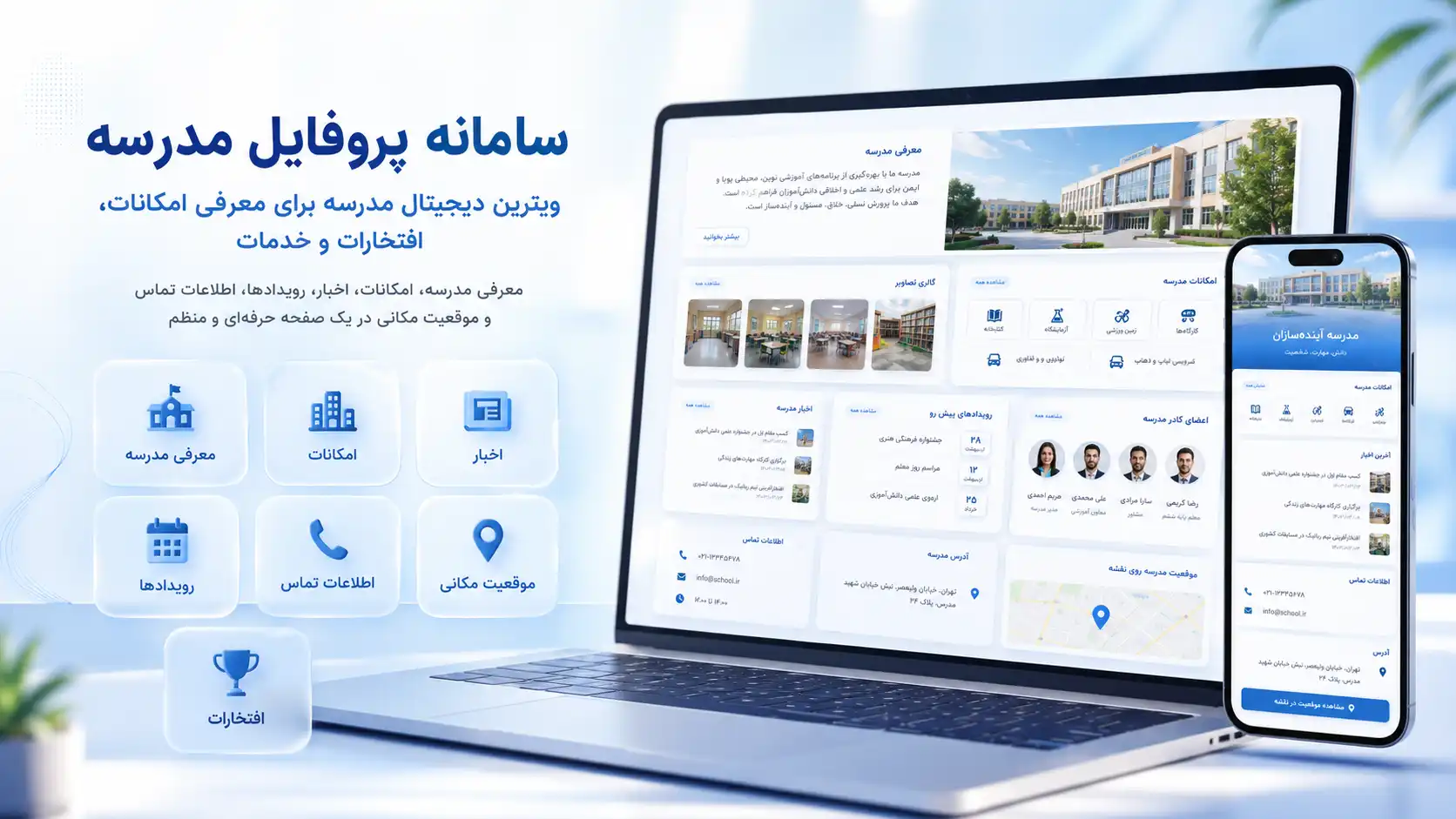 سامانه پروفایل مدرسه نابو