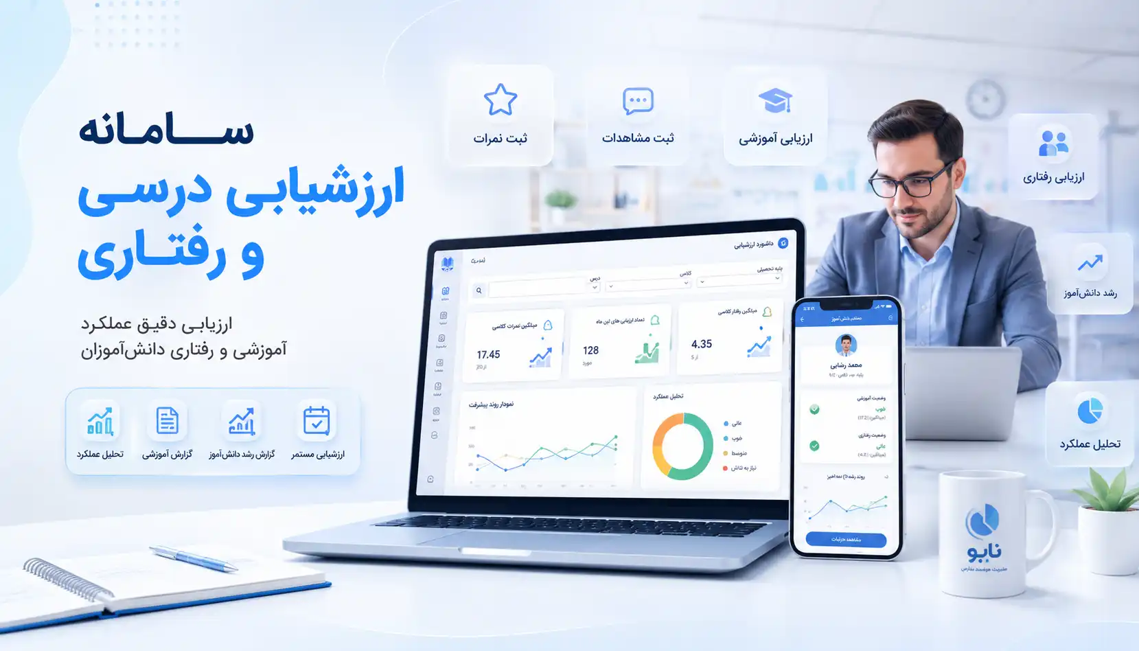 سامانه ارزشیابی درسی و رفتاری نابو